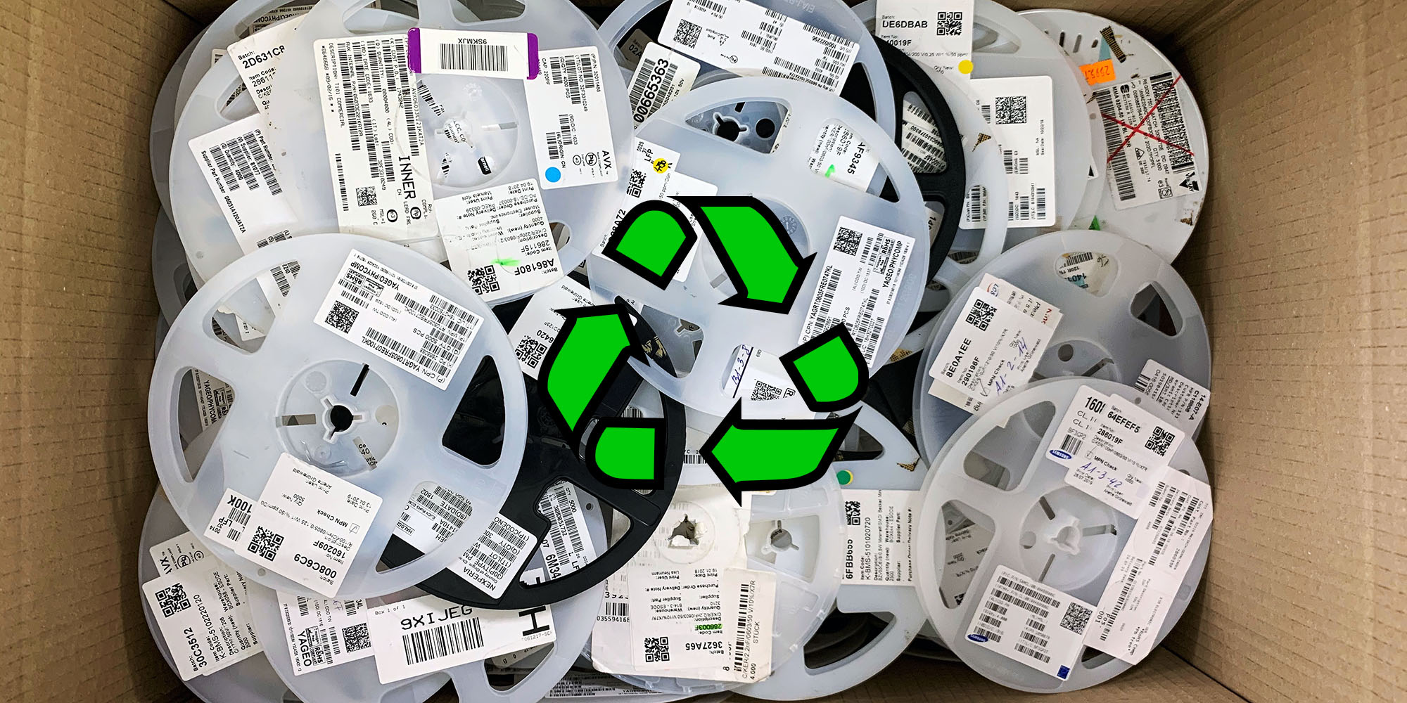 SMD Reel and Tray Recycling